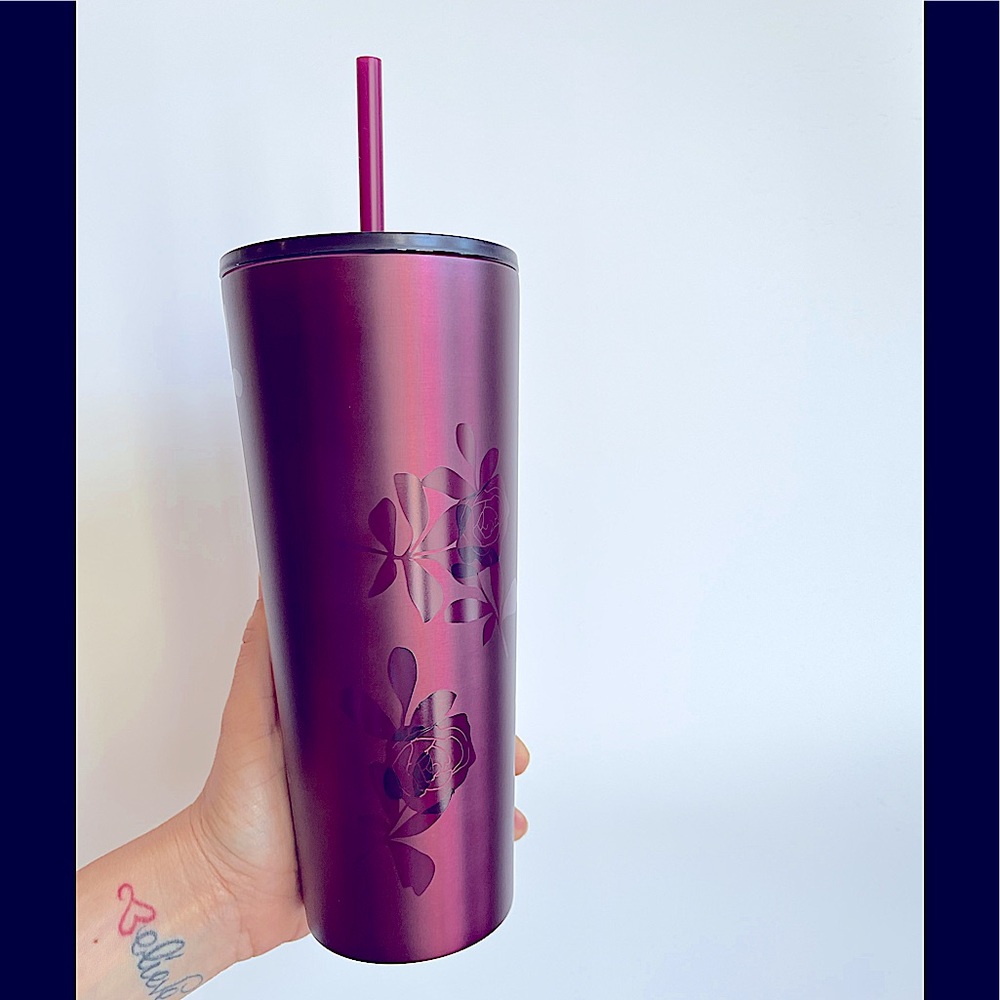 Starbucks Plum Berry Rose Tumbler